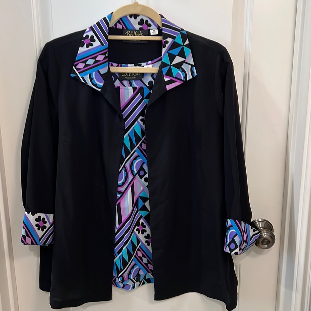 Bob Mackie Jacket And Shell/Top - image 1
